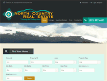 Tablet Screenshot of aboutnorthcountry.com